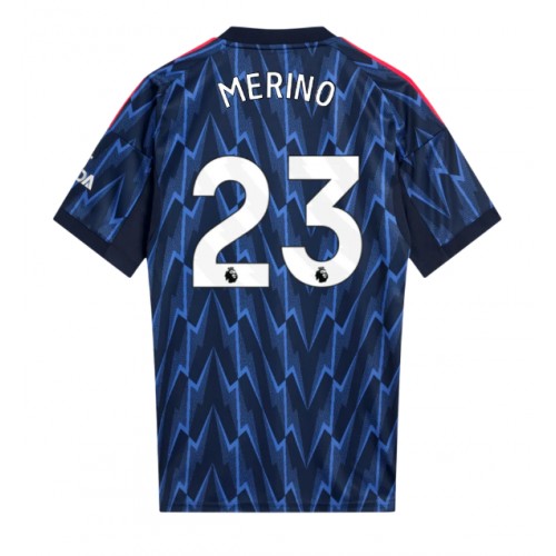 Arsenal Mikel Merino #23 Bortatröja 2025-26 Kortärmad Arsenal Mikel Merino #23 Bortatröja 2025-26 Kortärmad